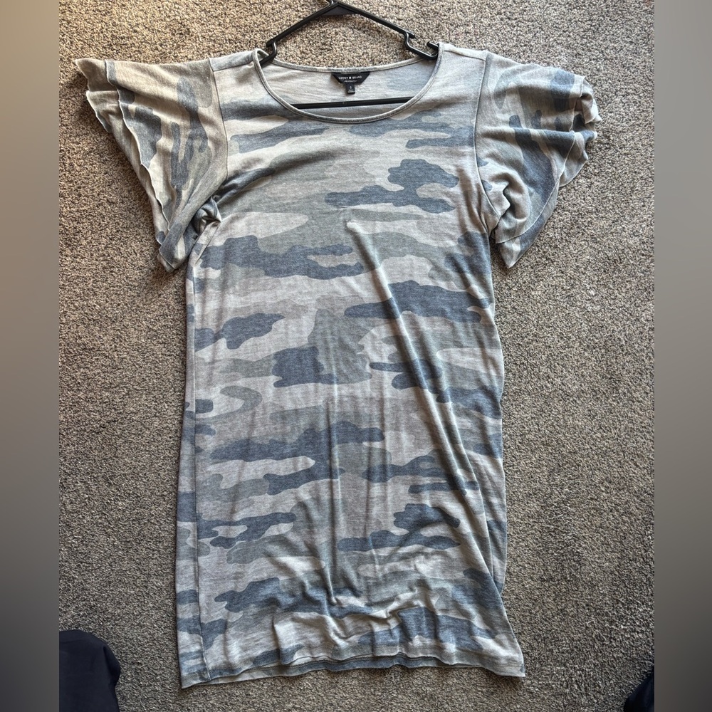 Camo Print Women's dress